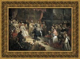 Charles Quint, empereur, roi abdique en faveur de son fils Philippe